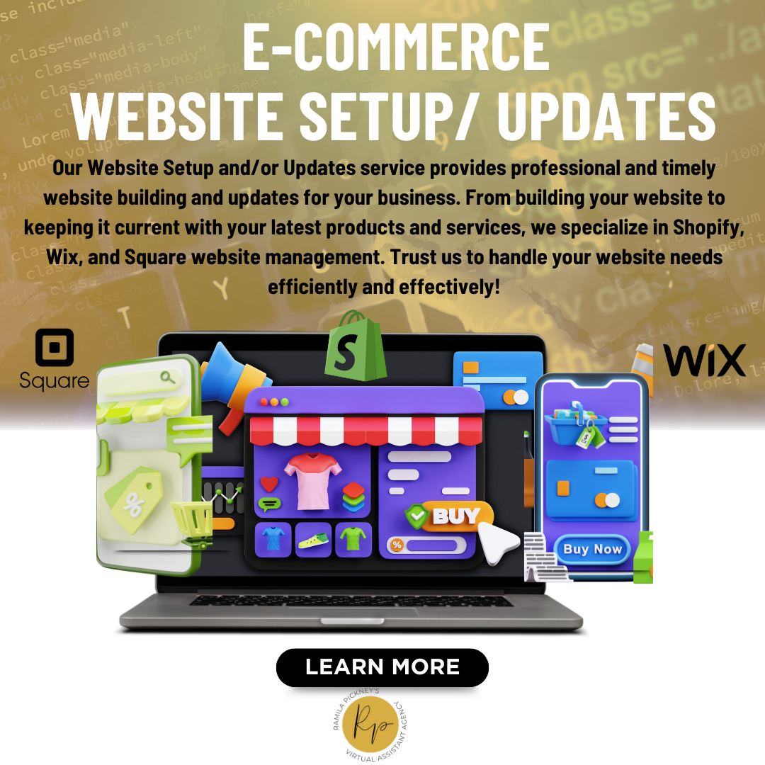 Website Setup and/or Updates