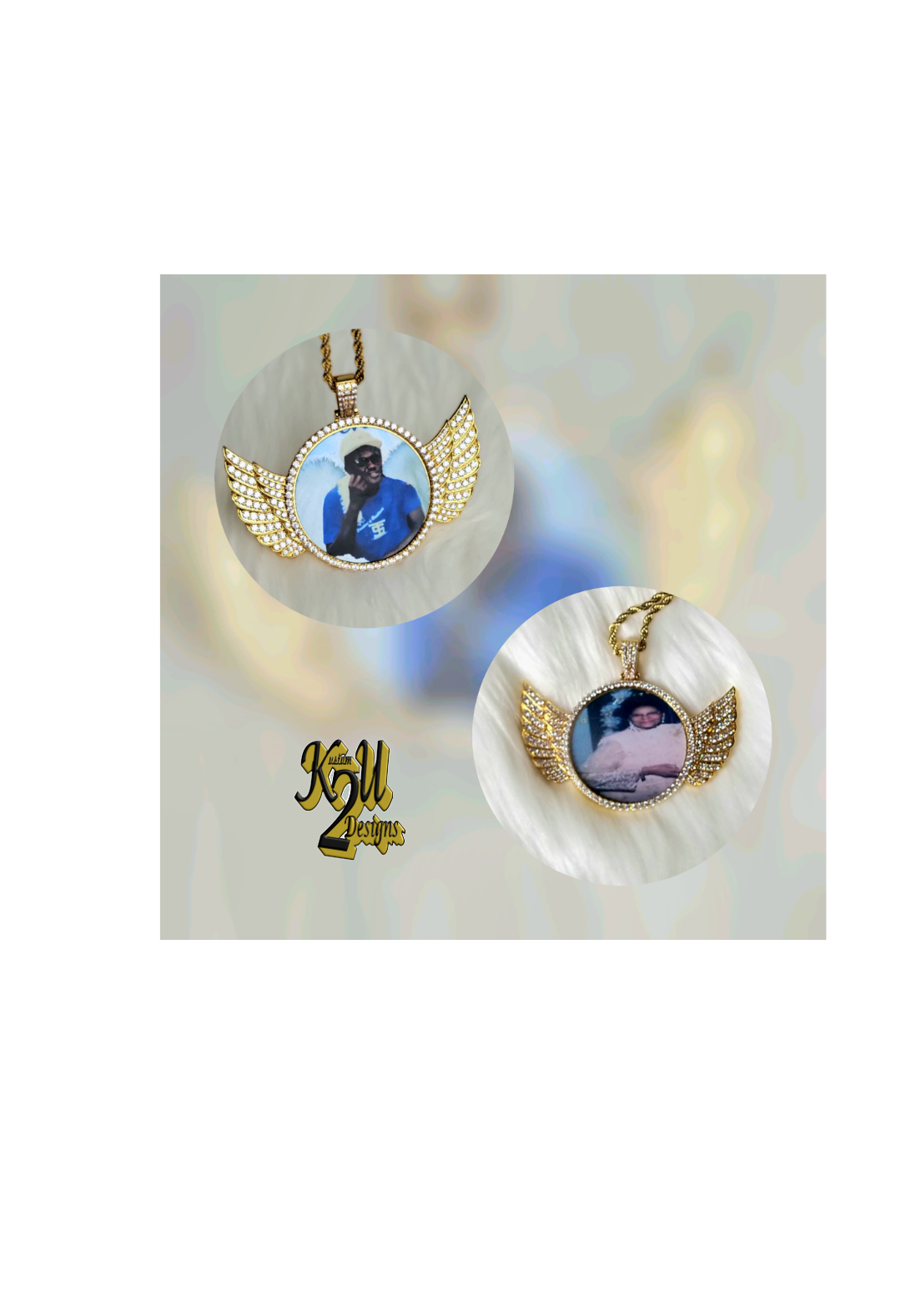 Angel Wing Rope Necklace