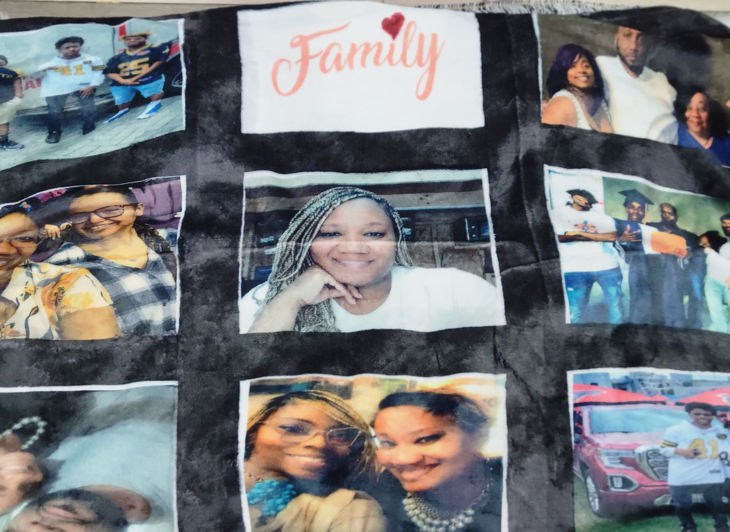 Custom 9 Panel Blanket