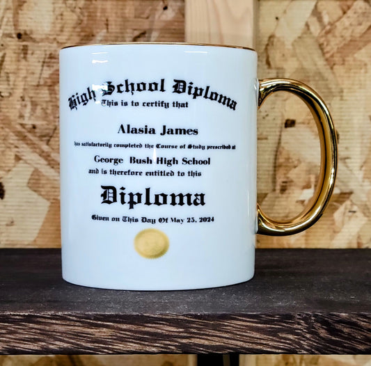 Custom Grad Keepsake Mug