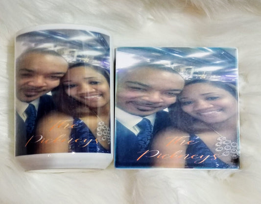 Customized Mug & Coaster Set