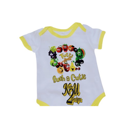 Custom Trimmed Baby Body Suit