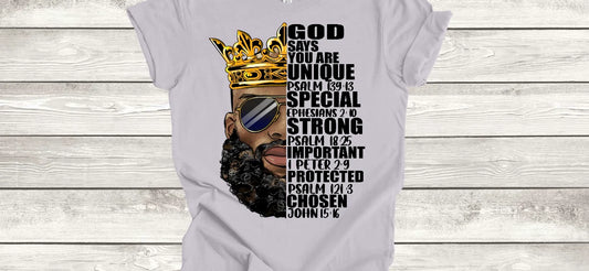 God Says King T-Shirt